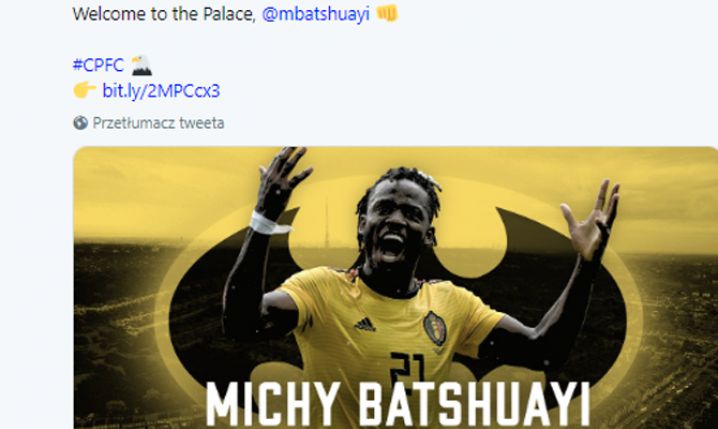 OFICJALNIE! Michy Batshuayi w Crystal Palace!